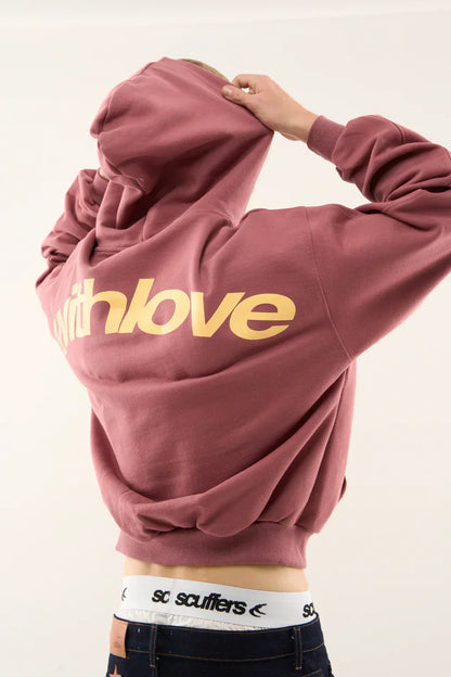Sudadera con capucha estampada