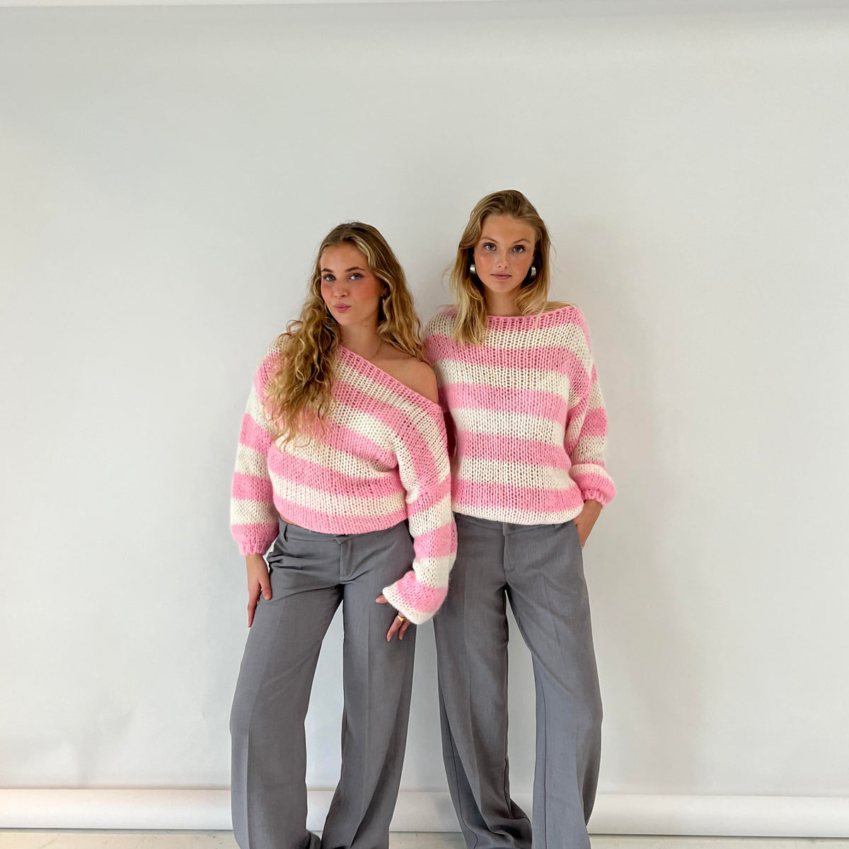 pantalón de corte ampli