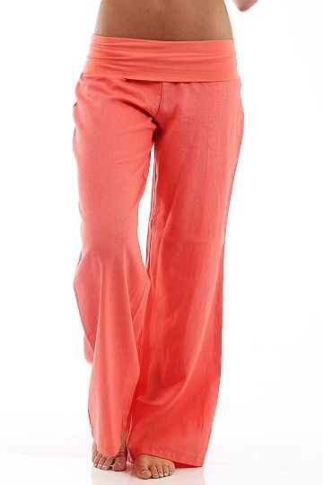 pantalón fluido de cintura flexible