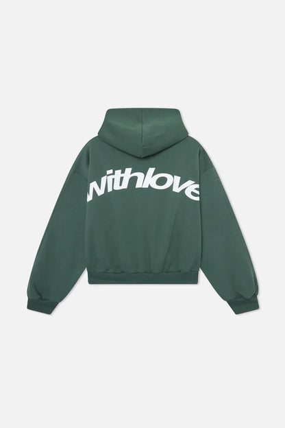 Sudadera con capucha estampada