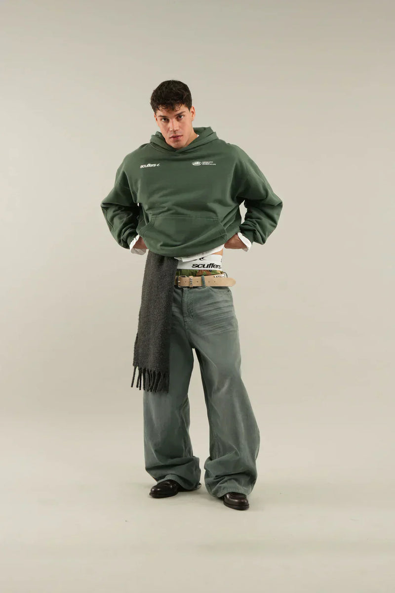 Sudadera con capucha estampada