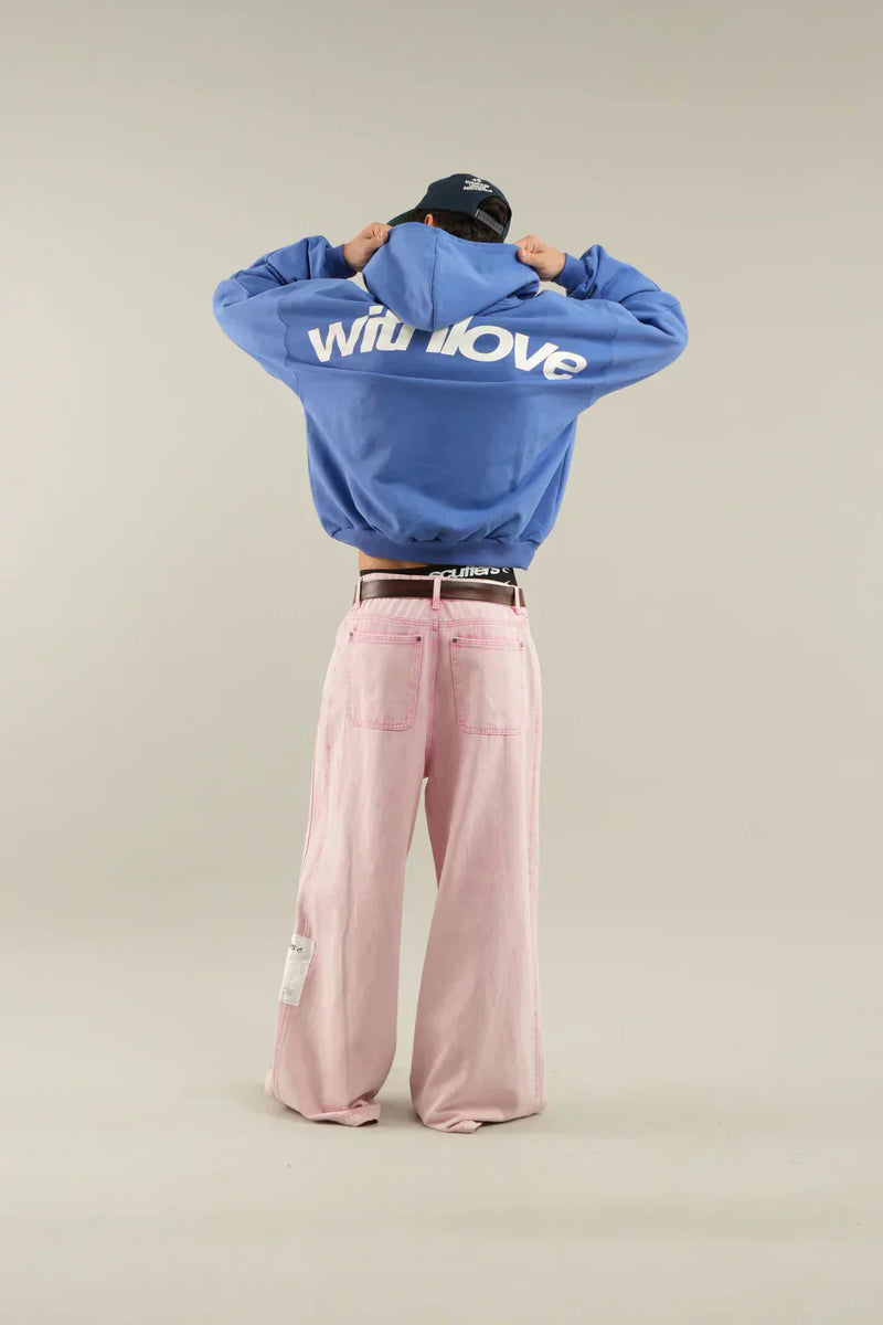 Sudadera con capucha estampada