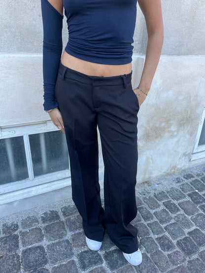 pantalón de sastre de tiro bajo