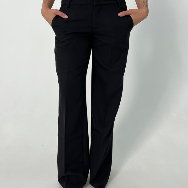 pantalón de sastre de tiro bajo