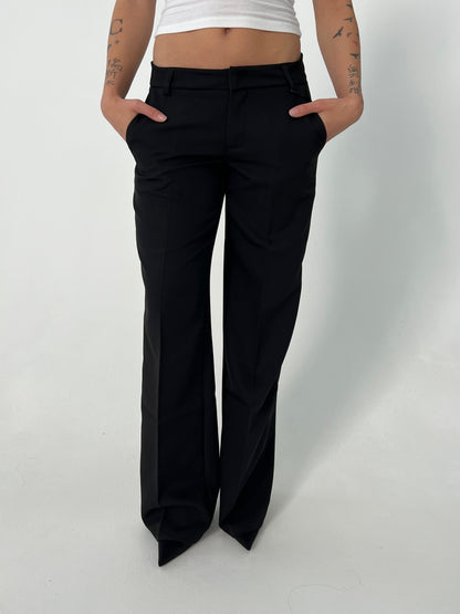 pantalón de sastre de tiro bajo