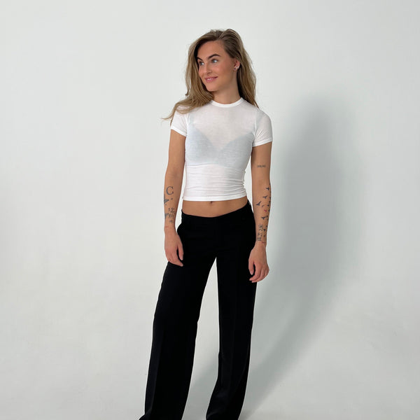 pantalón de sastre de tiro bajo