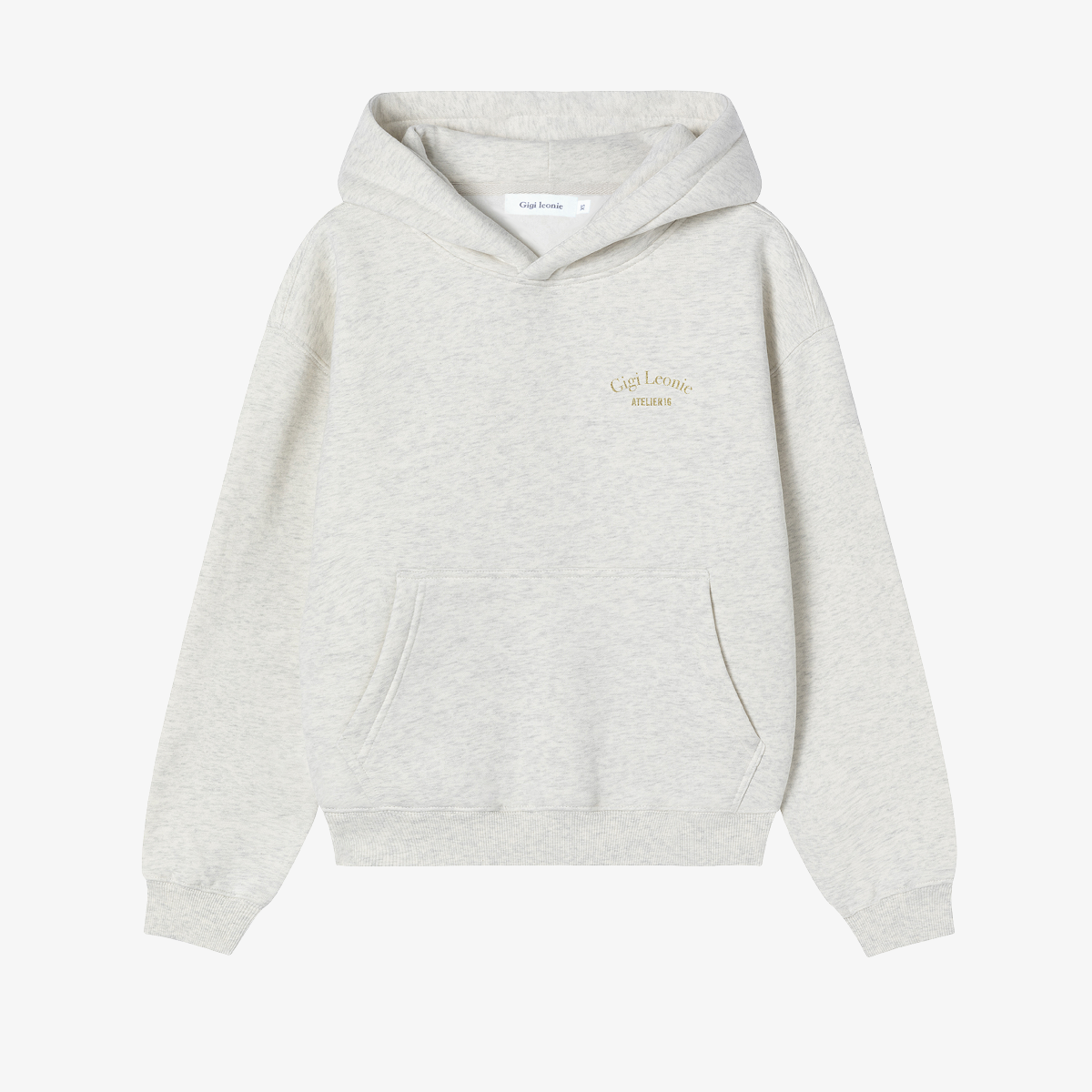 Sudadera con Capucha Alas Doradas