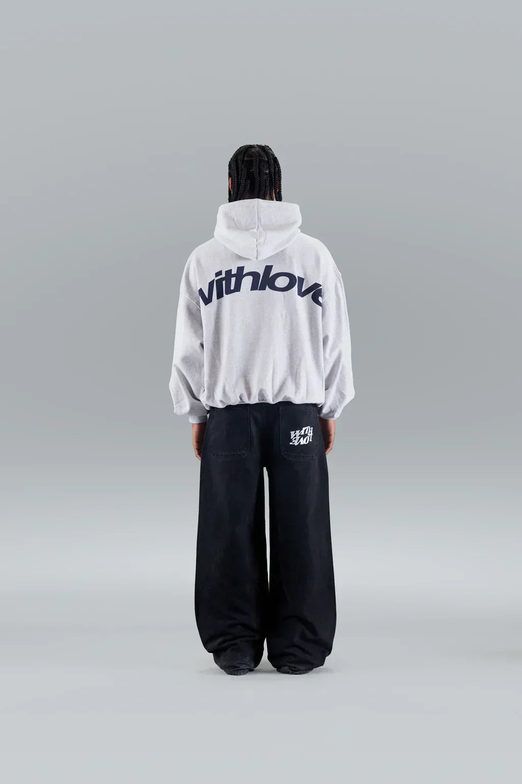 Sudadera con capucha estampada