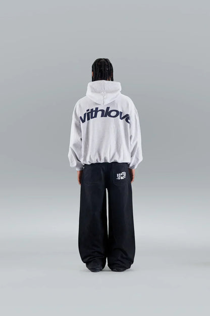 Sudadera con capucha estampada