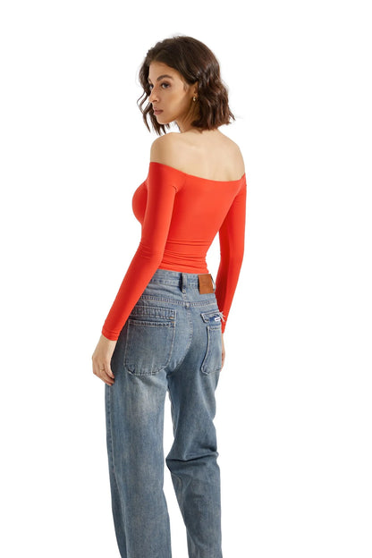 Top Moldeador Asimétrico