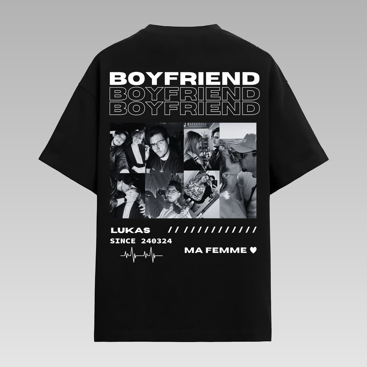 Camiseta personalizada con fotos