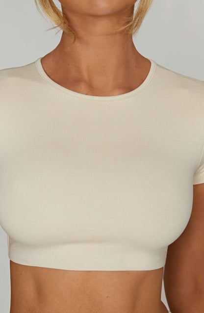 Crop top ajustado