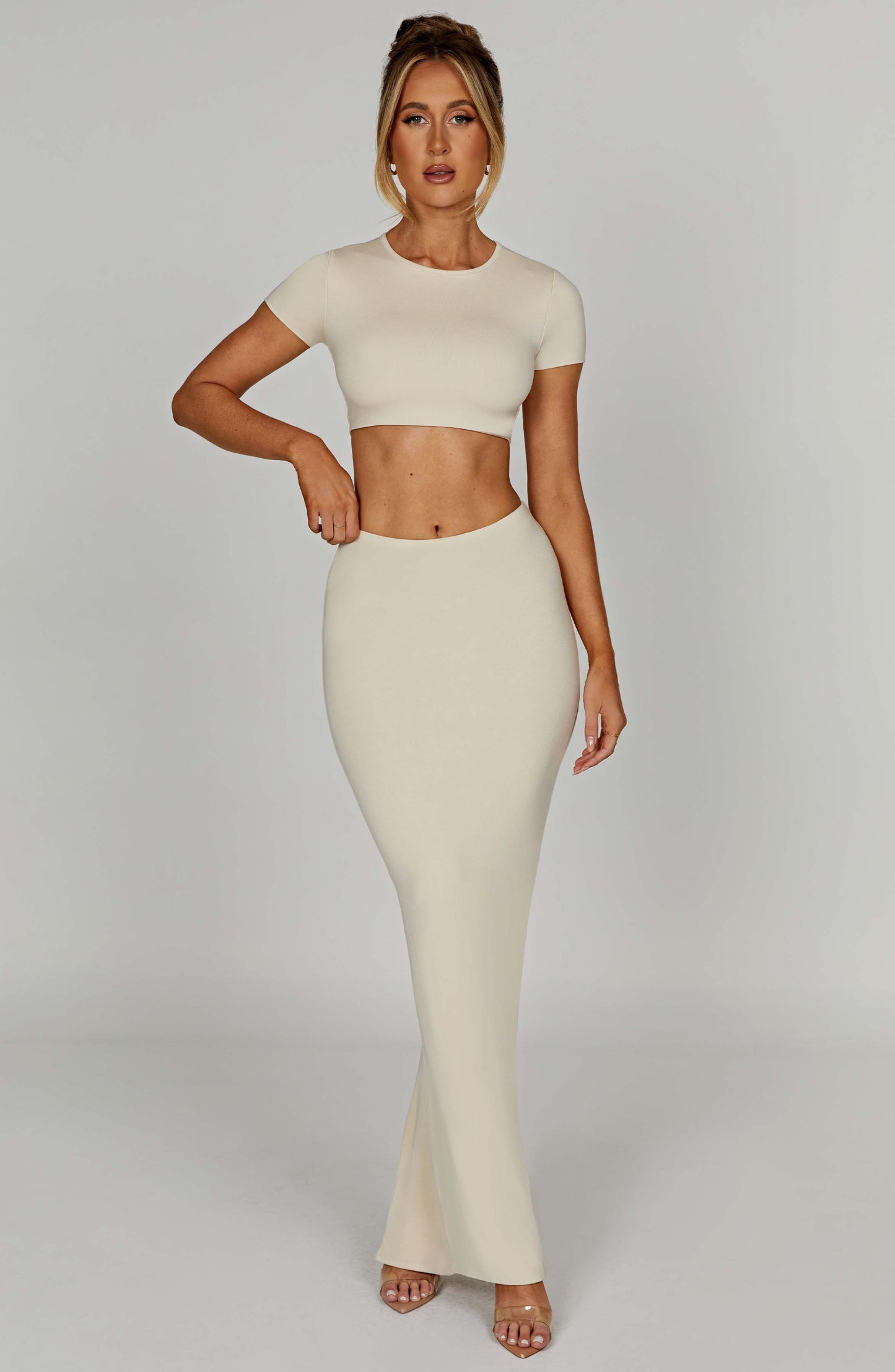 Crop top ajustado